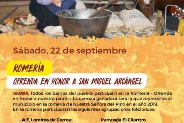 Programa de fiestas de San Miguel 2018 (Foto TA)